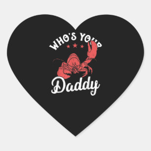 Sticker Cœur Crawfish Boil Cajun Men Mardi Gras Astacology Gift