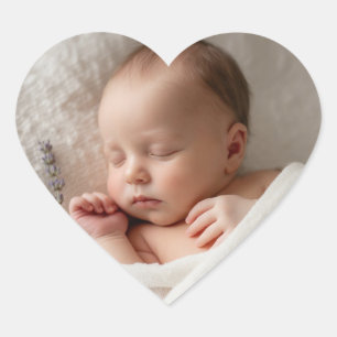 Sticker Cœur Créez votre propre bébé personnalisé