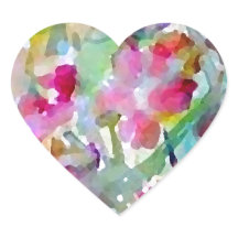 CricketDiane Flower Garden Aquarelle Abstraite