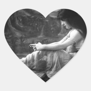 Sticker Cœur Cru Evelyn 1913 Nesbit