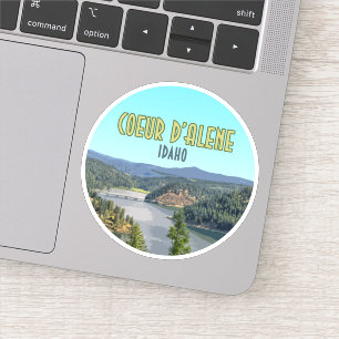 Sticker Coeur d’Alene Idaho Souvenir
