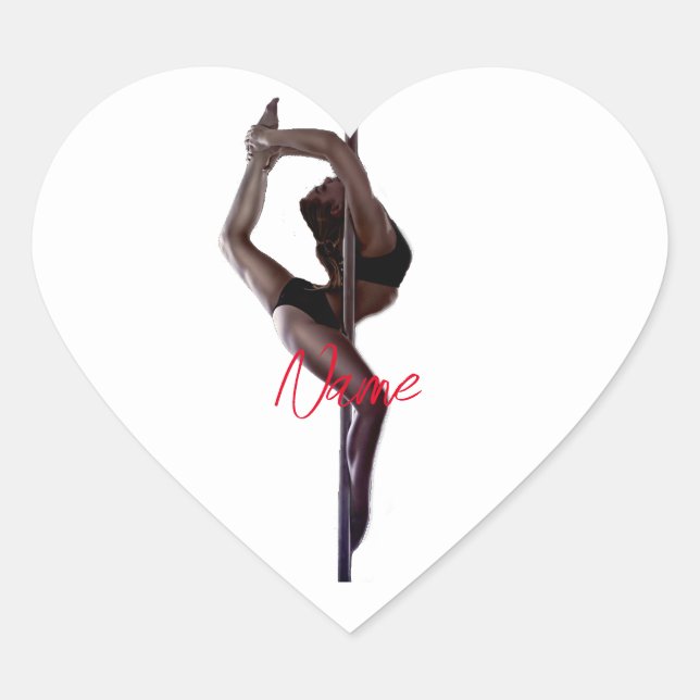 Sticker Cœur Danseuse Thunder_Cove (Devant)