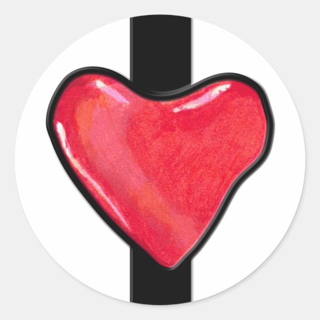 Sticker Coeur de bonbons 1 (Devant)