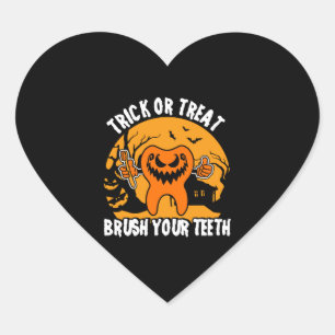 Sticker Cœur Dentist Design comme costume d'Halloween