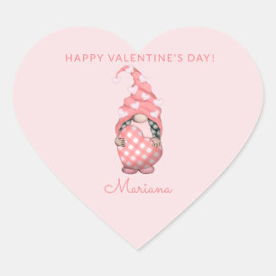 Sticker Cœur Des Valentines Joyeuses Fêtes Favorisées