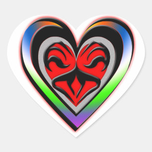 Sticker Cœur Désir