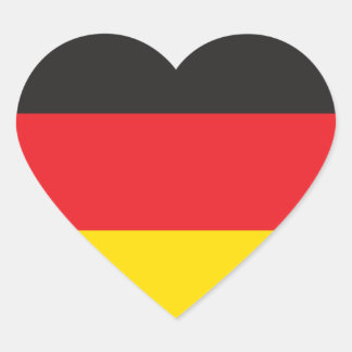 STICKER CŒUR DRAPEAU ALLEMAND