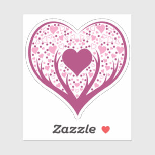 Sticker Coeur drôle