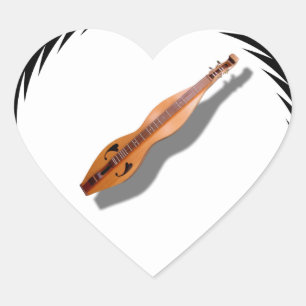 STICKER CŒUR DULCIMER-STICKER