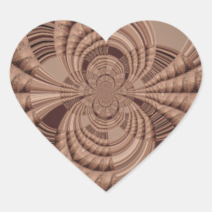 Sticker Cœur Earthy Hakuna Matata