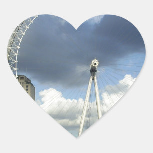 Sticker Cœur Eye de Londres