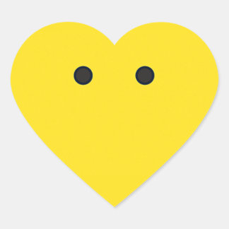 Sticker Cœur Face