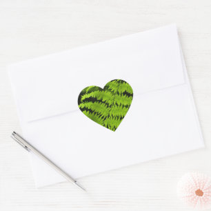 Sticker Cœur Ferme verte
