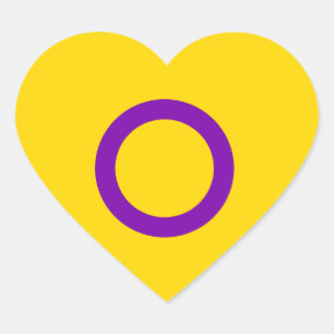 STICKER CŒUR FIERTÉ INTERSEXE