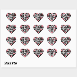 Sticker Cœur Funny Happy Valentines Day Heart Love Valentine