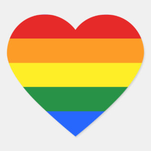 Sticker Cœur Gay