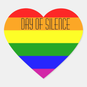 Sticker Cœur Gay pride