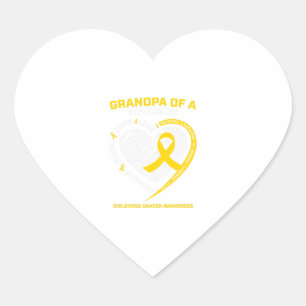 Sticker Cœur Grand-père Grandson petite-fille Cadeau pour enfa
