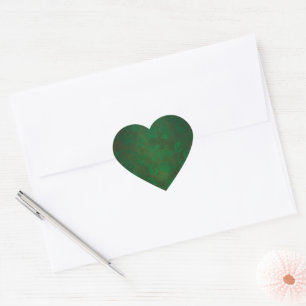 Sticker Cœur Green