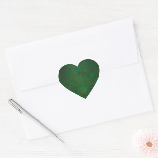Sticker Cœur Green