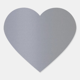 Sticker Cœur Gris pâle BLEU gris foncé
