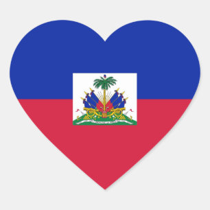 STICKER CŒUR HAÏTI
