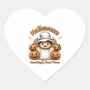Sticker Cœur Halloween