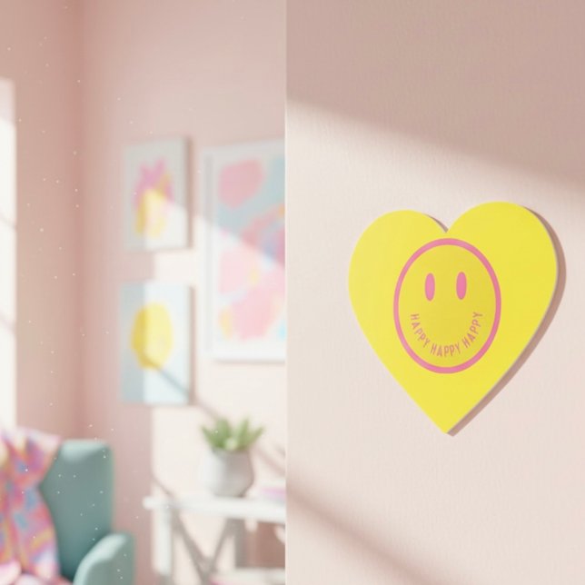 Sticker Cœur Heureux (Créateur téléchargé)