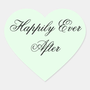 Sticker Cœur Heureux toujours après