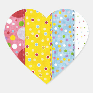 Sticker Cœur I Love Sewing - SRF