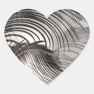 Sticker Cœur Illusion