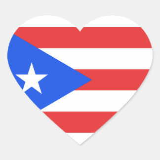 Sticker Cœur Indicateur Porto Rico