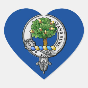Sticker Cœur Insigne du clan Anderson