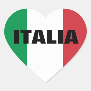 STICKER CŒUR ITALIE