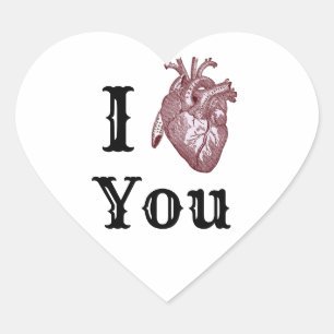 Sticker Cœur Je t'ai coeur