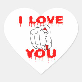 Sticker Cœur Je T'Aime