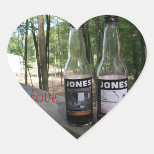 Sticker Cœur jones soda love