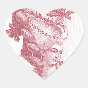 Sticker Cœur Joyeux Noel (rouge)