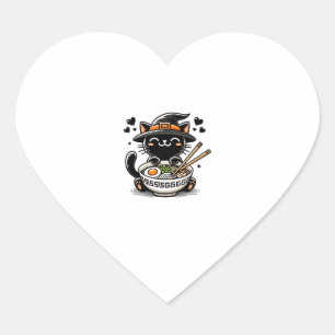 Sticker Cœur Kawaii Anime Chat Cute Ramen Halloween Enfants