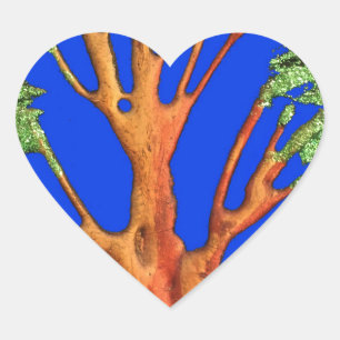 Sticker Cœur La beauté de l'acacia en Afrique : Serengeti Seren