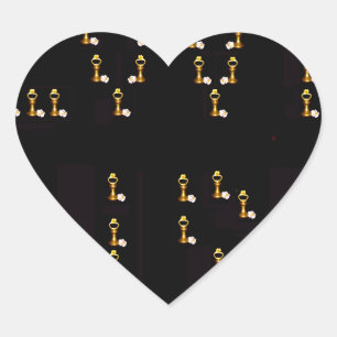 Sticker Cœur L'amour est