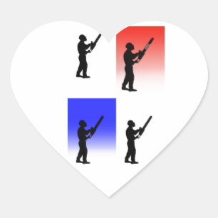 Sticker Cœur L'avortement Tree surgeon christmas