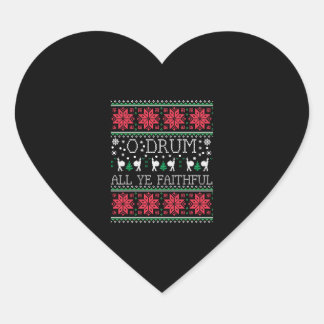 Sticker Cœur Le poison de Bass Drum Dreck Christmas