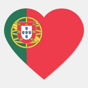 STICKER CŒUR LE PORTUGAL