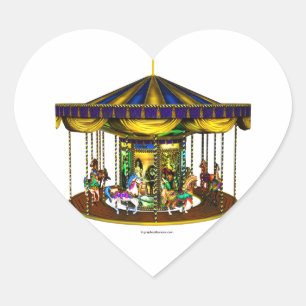 Sticker Cœur Les Carrousel d'Or
