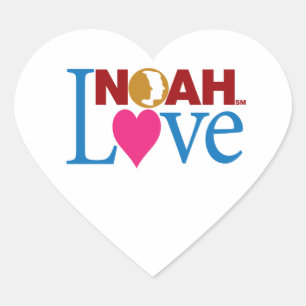 Sticker Cœur Les chevaliers de l'amour NOAH