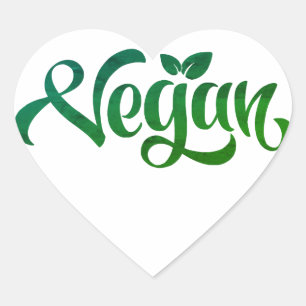 Sticker Cœur Logo végétal stimulant et stimulant