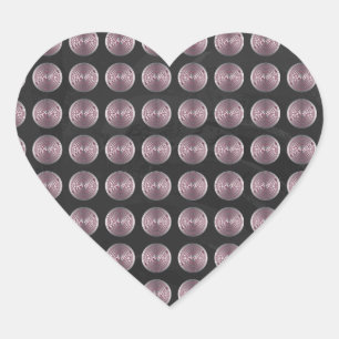 Sticker Cœur Manhole Covers NYC