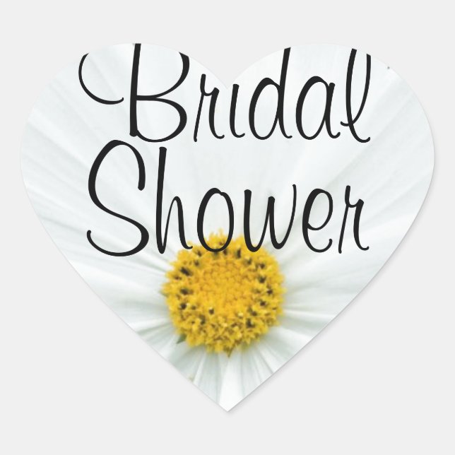 Sticker Cœur Mariée (Devant)