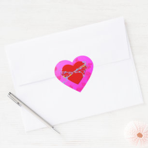 Sticker Cœur Meilleurs amis pour toujours